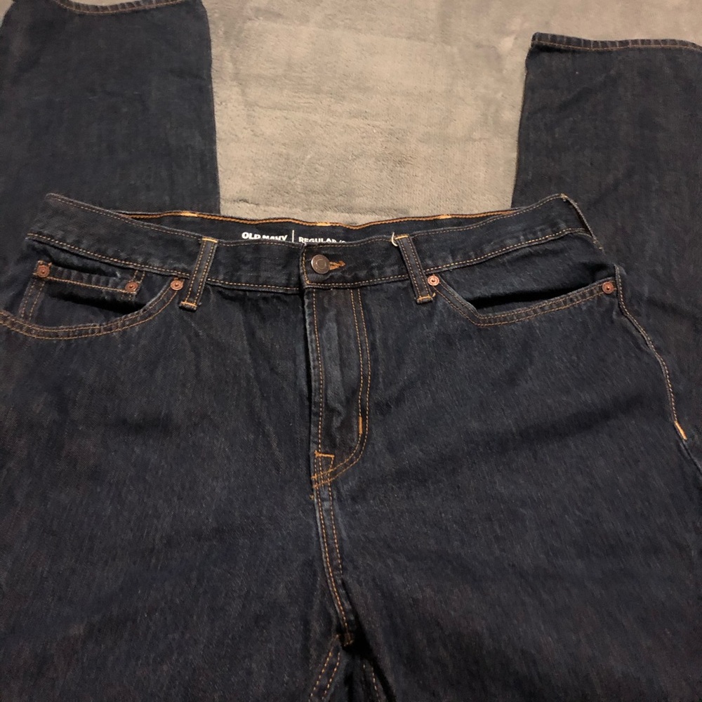 Old Navy Straight leg classic black jeans